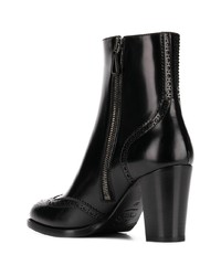 Черные кожаные ботильоны от Church's