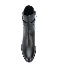 Черные кожаные ботильоны от Tod's