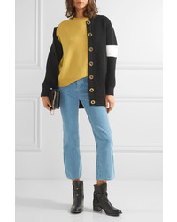 Черные кожаные ботильоны от Chloé