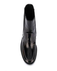 Черные кожаные ботильоны от Tod's