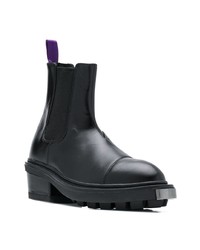 Черные кожаные ботильоны от Eytys