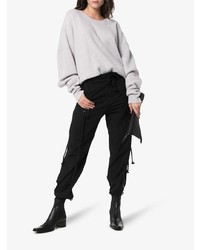 Черные кожаные ботильоны от Haider Ackermann