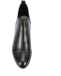 Черные кожаные ботильоны от Alexandre Birman