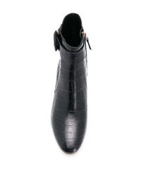 Черные кожаные ботильоны от Sophia Webster