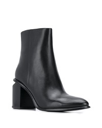 Черные кожаные ботильоны от Alexander Wang