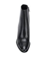 Черные кожаные ботильоны от Alexander Wang