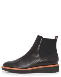 Черные кожаные ботильоны от Derek Lam 10 Crosby