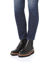 Черные кожаные ботильоны от Derek Lam 10 Crosby