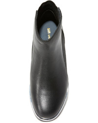 Черные кожаные ботильоны от United Nude