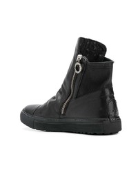 Черные кожаные ботильоны от Fiorentini+Baker