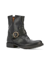 Черные кожаные ботильоны от Fiorentini+Baker