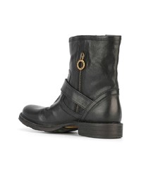 Черные кожаные ботильоны от Fiorentini+Baker