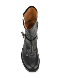 Черные кожаные ботильоны от Fiorentini+Baker