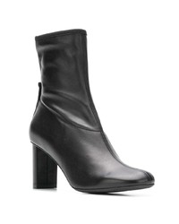 Черные кожаные ботильоны от Joseph