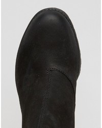 Черные кожаные ботильоны от Vagabond
