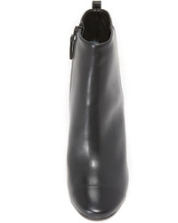 Черные кожаные ботильоны от Tory Burch