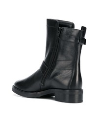 Черные кожаные ботильоны от Högl