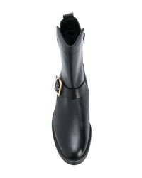 Черные кожаные ботильоны от Högl