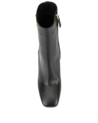 Черные кожаные ботильоны от Dsquared2