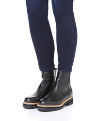 Черные кожаные ботильоны от Sigerson Morrison