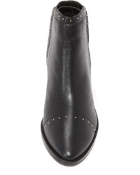 Черные кожаные ботильоны от Joie