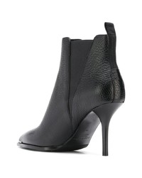Черные кожаные ботильоны от Acne Studios