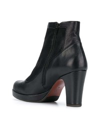 Черные кожаные ботильоны от Chie Mihara