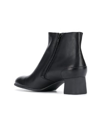 Черные кожаные ботильоны от Camper