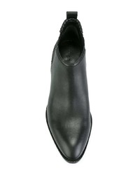 Черные кожаные ботильоны от Alexander Wang