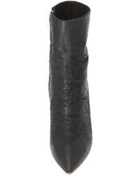 Черные кожаные ботильоны от IRO
