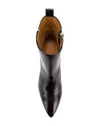 Черные кожаные ботильоны от IRO