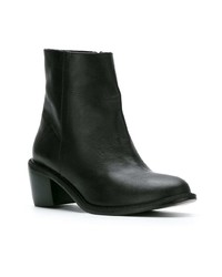 Черные кожаные ботильоны от Uma Raquel Davidowicz
