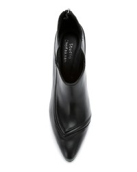 Черные кожаные ботильоны от Studio Chofakian