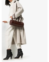 Черные кожаные ботильоны от Isabel Marant