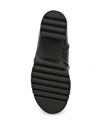 Черные кожаные ботильоны от Mabu