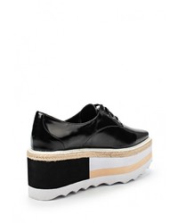 Черные кожаные ботильоны от Mango