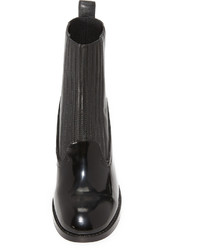 Черные кожаные ботильоны от Opening Ceremony