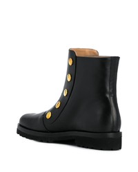 Черные кожаные ботильоны от Mulberry