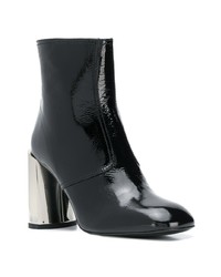 Черные кожаные ботильоны от Premiata