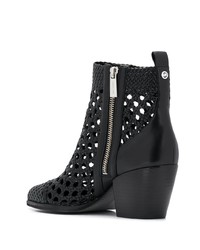 Черные кожаные ботильоны от MICHAEL Michael Kors