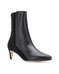 Черные кожаные ботильоны от Atp Atelier