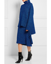 Черные кожаные ботильоны от Balenciaga