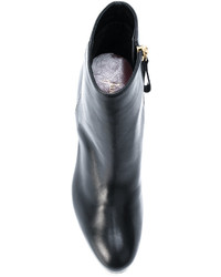 Черные кожаные ботильоны от Jean-Michel Cazabat