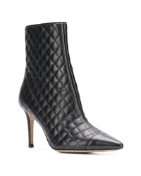 Черные кожаные ботильоны от Fabio Rusconi