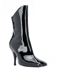 Черные кожаные ботильоны от Dorateymur