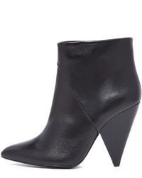 Черные кожаные ботильоны от IRO