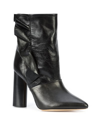 Черные кожаные ботильоны от IRO