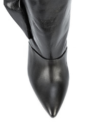 Черные кожаные ботильоны от IRO