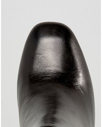Черные кожаные ботильоны от Aldo