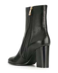 Черные кожаные ботильоны от Baldinini
